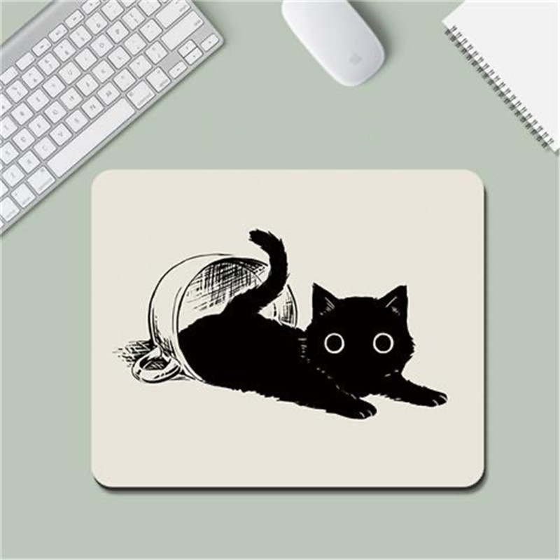 Desk Setup Carpet - Mouse Mat Cat Mause Pad Cute