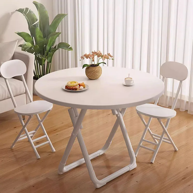 Desk Setup Small Space - Compact Folding Square Table Portable Outdoor