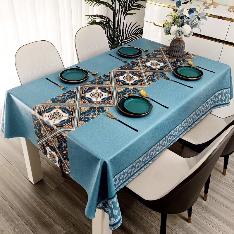 PVC New Tablecloth Waterproof  - Desk Setup Wallpaper incelemesi ve fiyatı