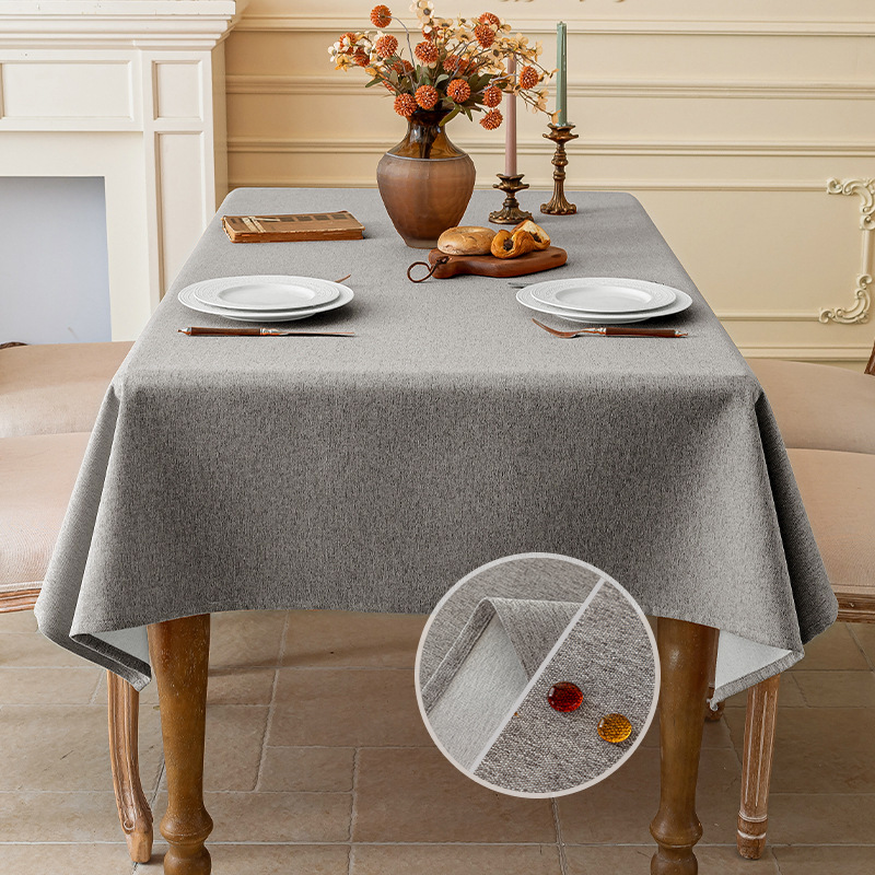 Three-Proof Cotton Linen Table - Desk Setup Wallpaper incelemesi ve fiyatı