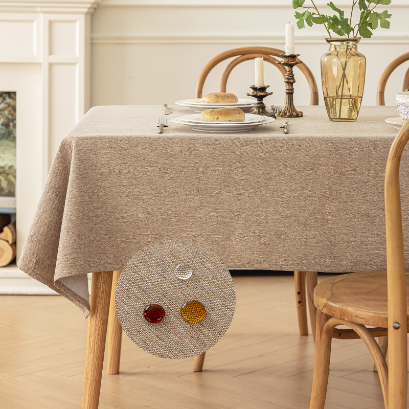 Three-Proof Cotton Linen Table - Desk Setup Wallpaper incelemesi ve fiyatı