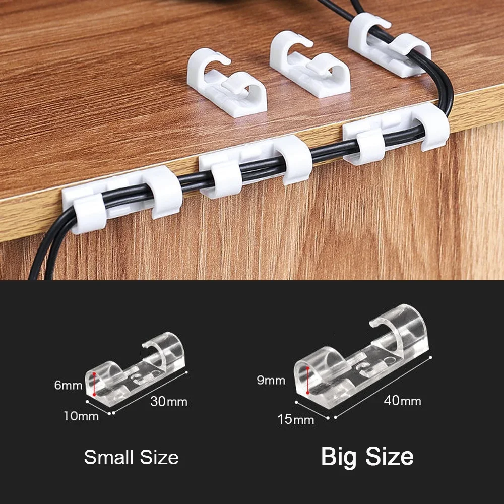 Cable Clips Organizer Drop Wir - Desk Setup Cable Management incelemesi ve fiyatı