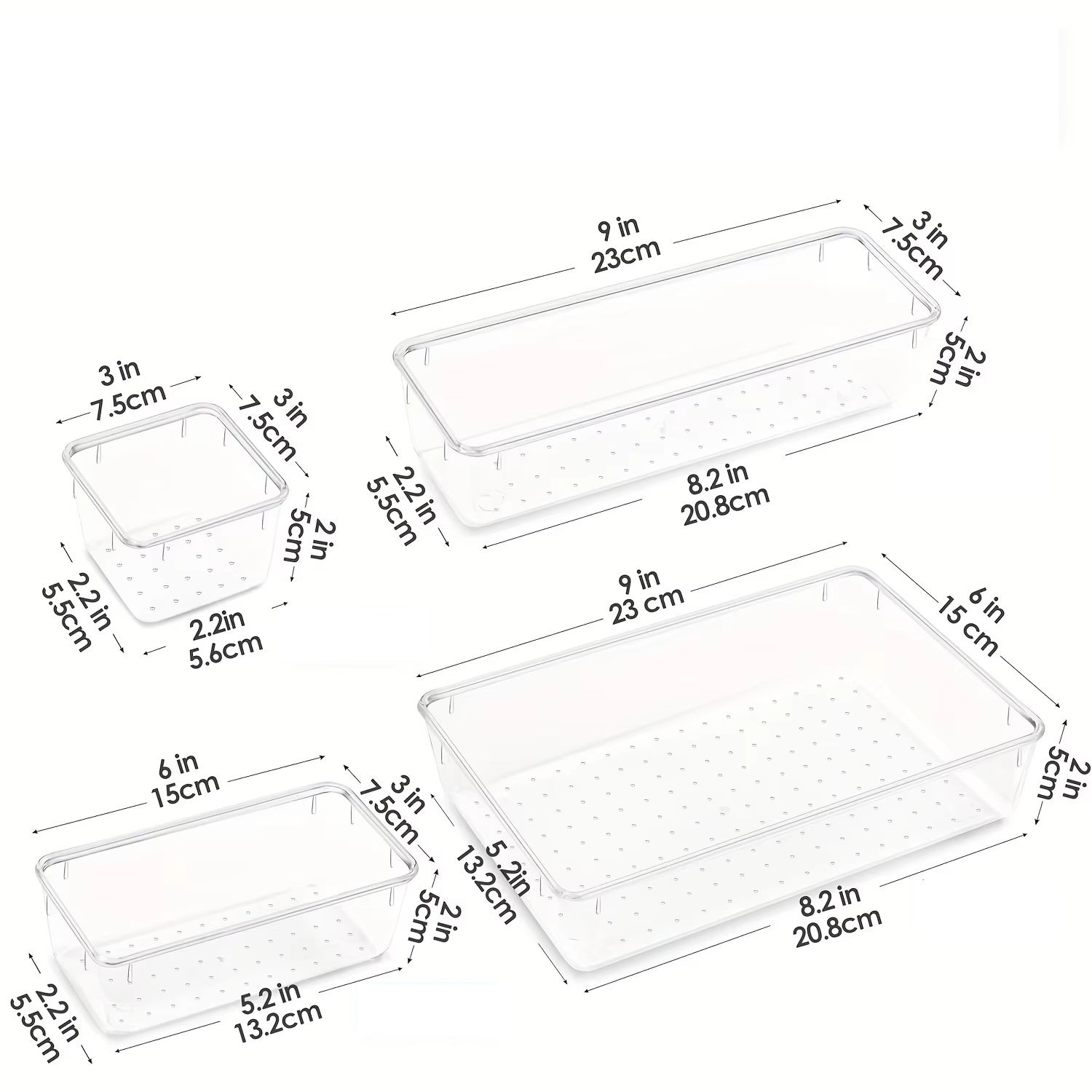 6/9/12Pack Drawer Organizers C - Desk Drawer Unit incelemesi ve fiyatı