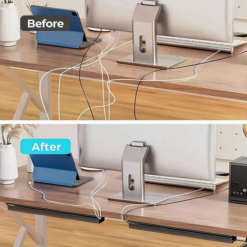 Channel Desk Cable Organizer C - Desk Setup Cable Management incelemesi ve fiyatı