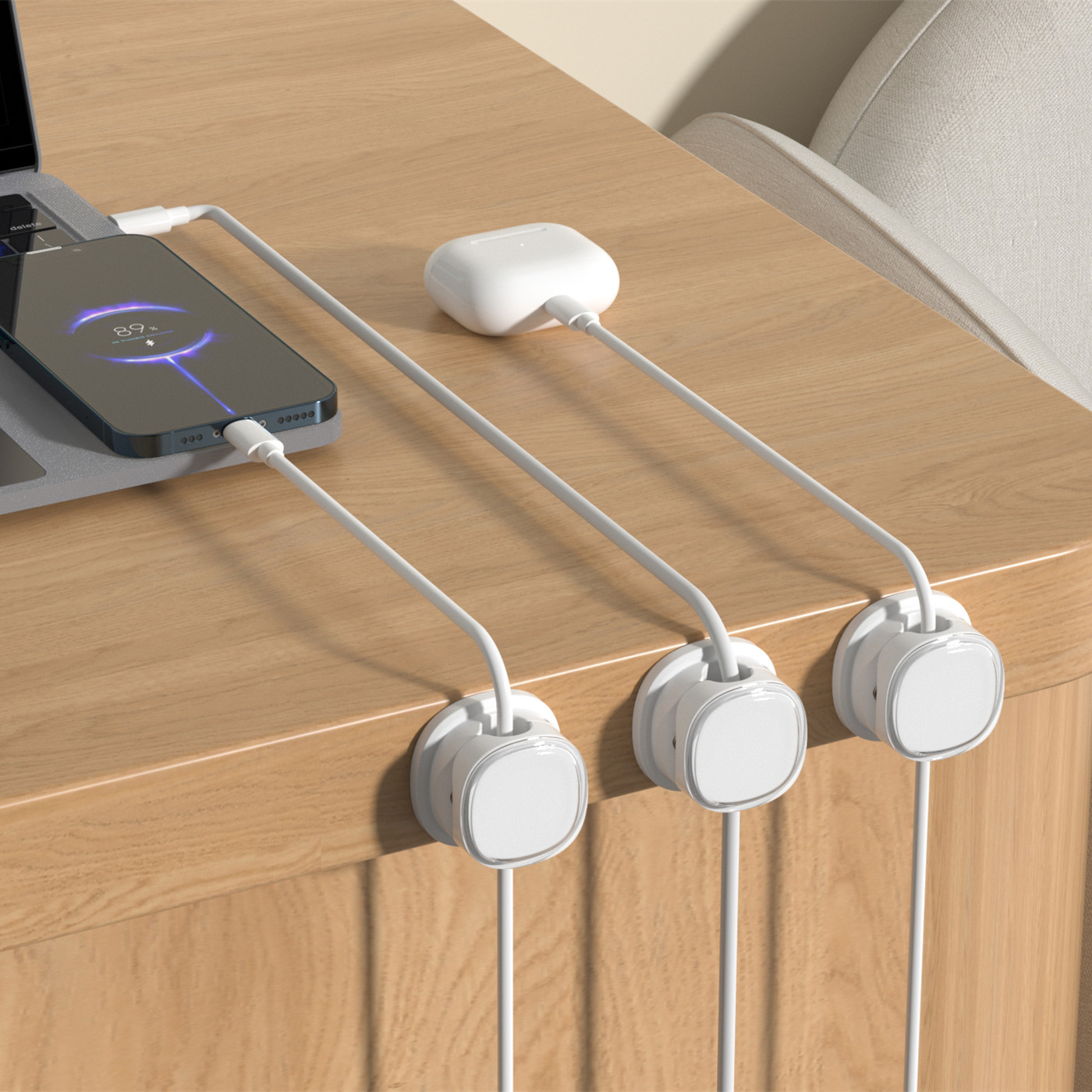 3/6/8/12PCS Magnetic Cable Cli - Desk Setup Cable Management incelemesi ve fiyatı