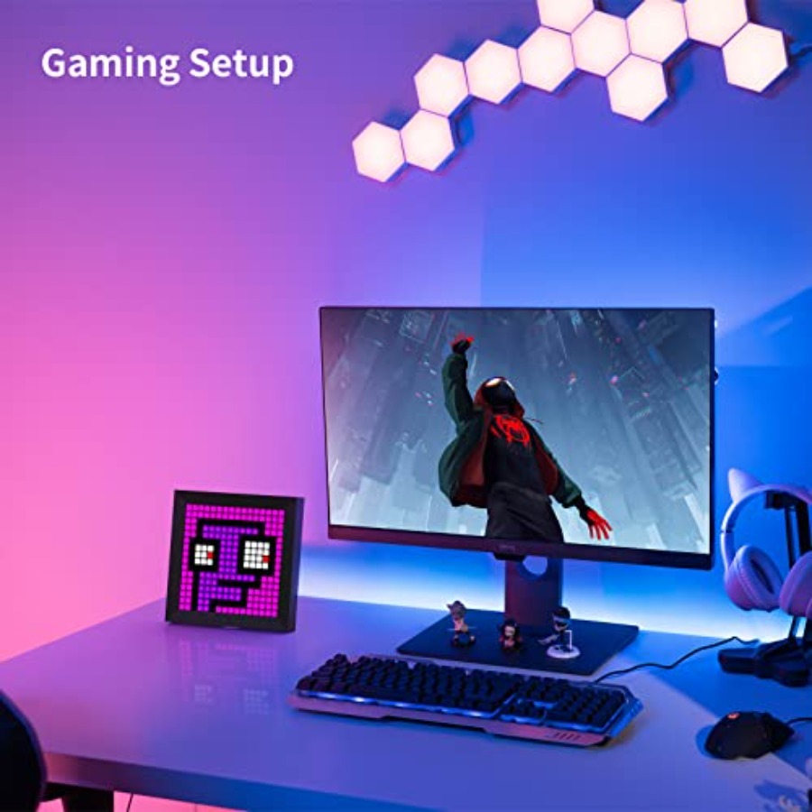 LED Light Pixel Display Panel  - Desk Setup Tv incelemesi ve fiyatı