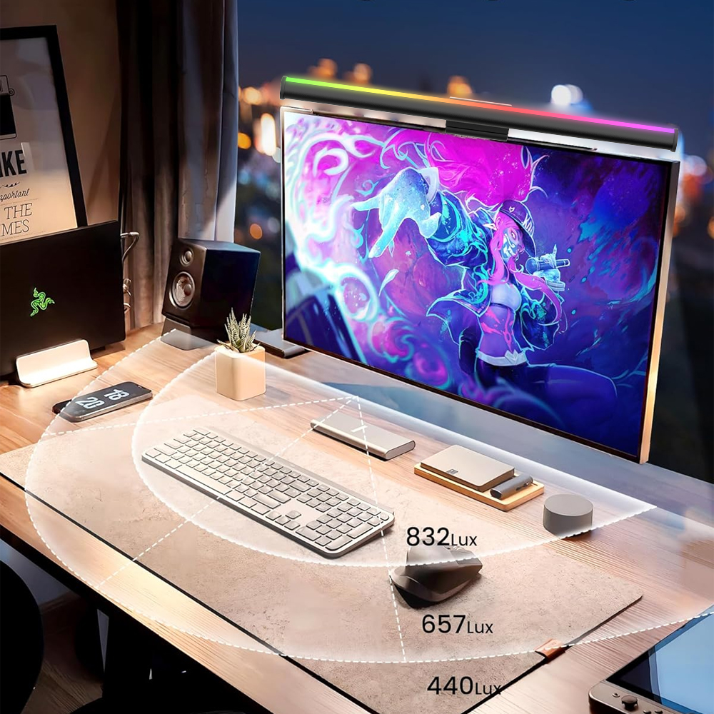 Screen Hanging Lamp Monitor Li - Desk Setup For Gaming incelemesi ve fiyatı