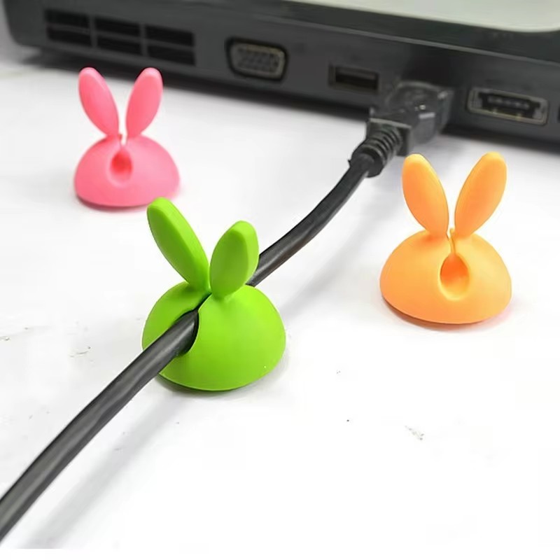 Cute Rabbit Ear Cable Manager  - Desk Setup Cable Management incelemesi ve fiyatı