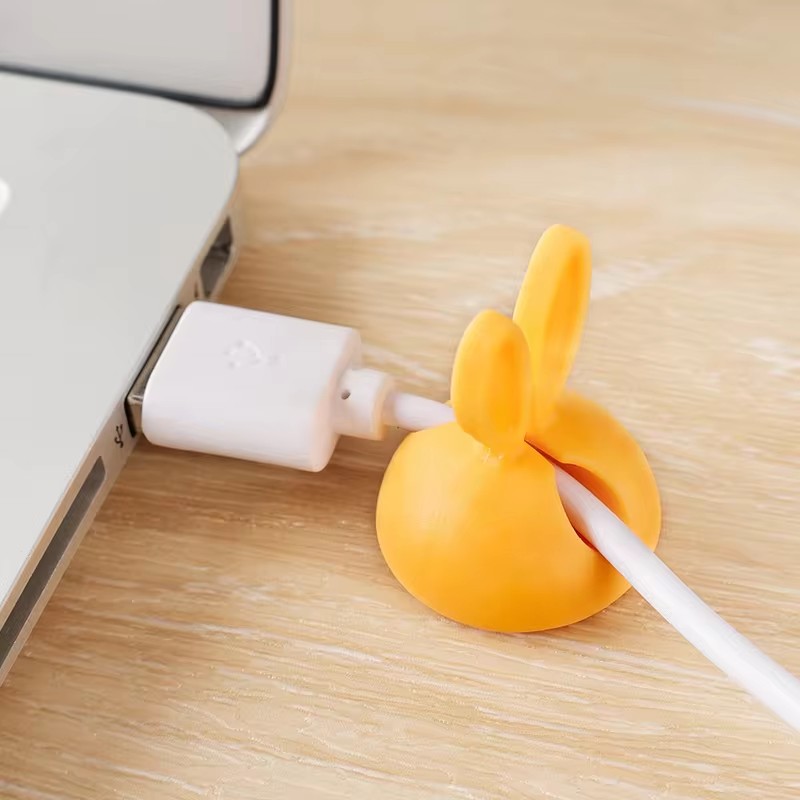 Cute Rabbit Ear Cable Manager  - Desk Setup Cable Management incelemesi ve fiyatı