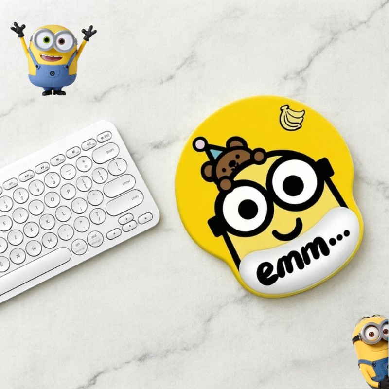 Minions cartoon cute wristband - Desk Setup Carpet incelemesi ve fiyatı