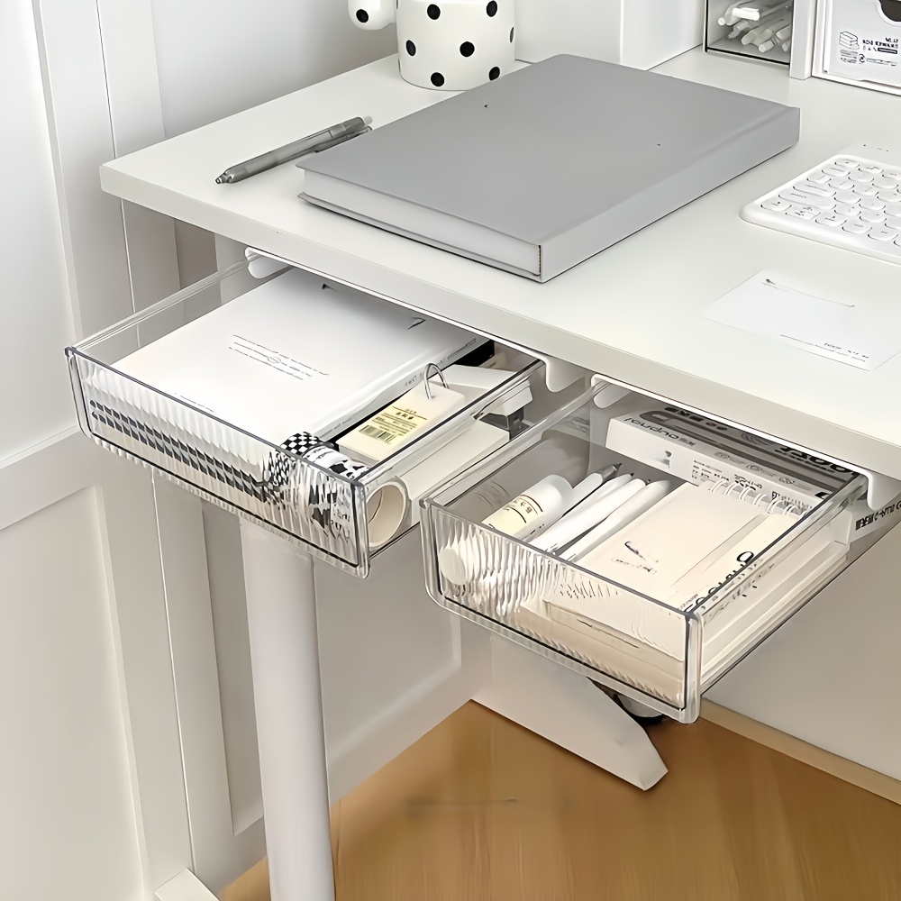 1pc Under Desk Clear Drawer Or - Desk Drawer Unit incelemesi ve fiyatı