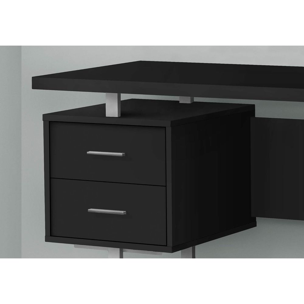 Contemporary 60 Work Desk with - Desk Setup Grey incelemesi ve fiyatı