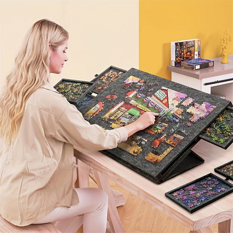 6-Drawer 1500pcs Jigsaw Puzzle - Desk Drawer Unit incelemesi ve fiyatı