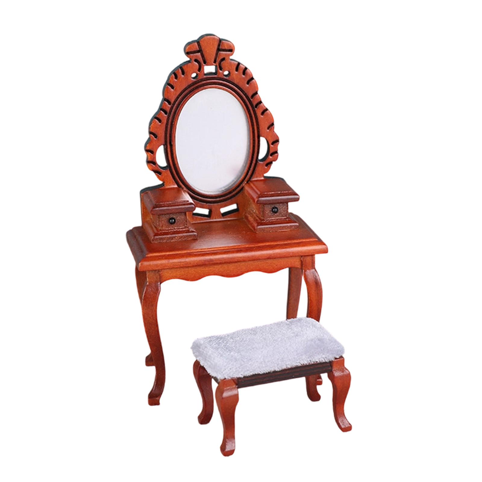 1/12 Vanity Desk Model with St - Desk Setup Girly incelemesi ve fiyatı