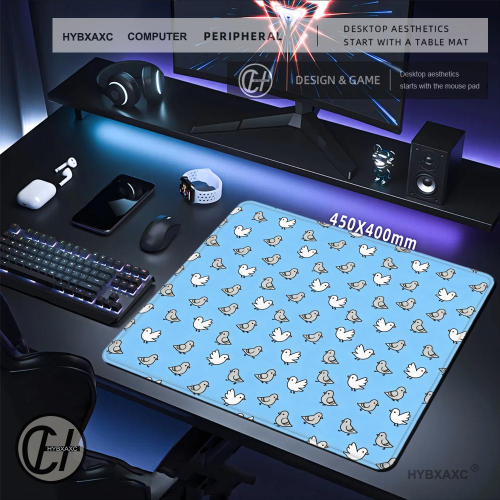 HYBXAXC Cute Blue Bird Pattern - Desk Setup Blue incelemesi ve fiyatı