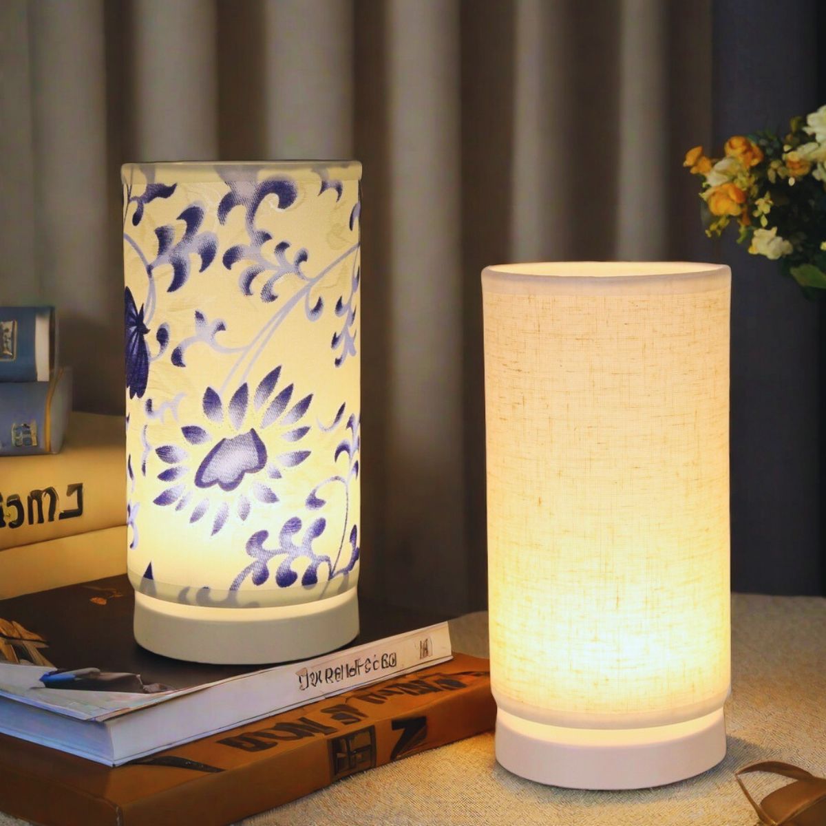 Warm fabric LED desk lamp, USB - Desk Setup Wallpaper incelemesi ve fiyatı