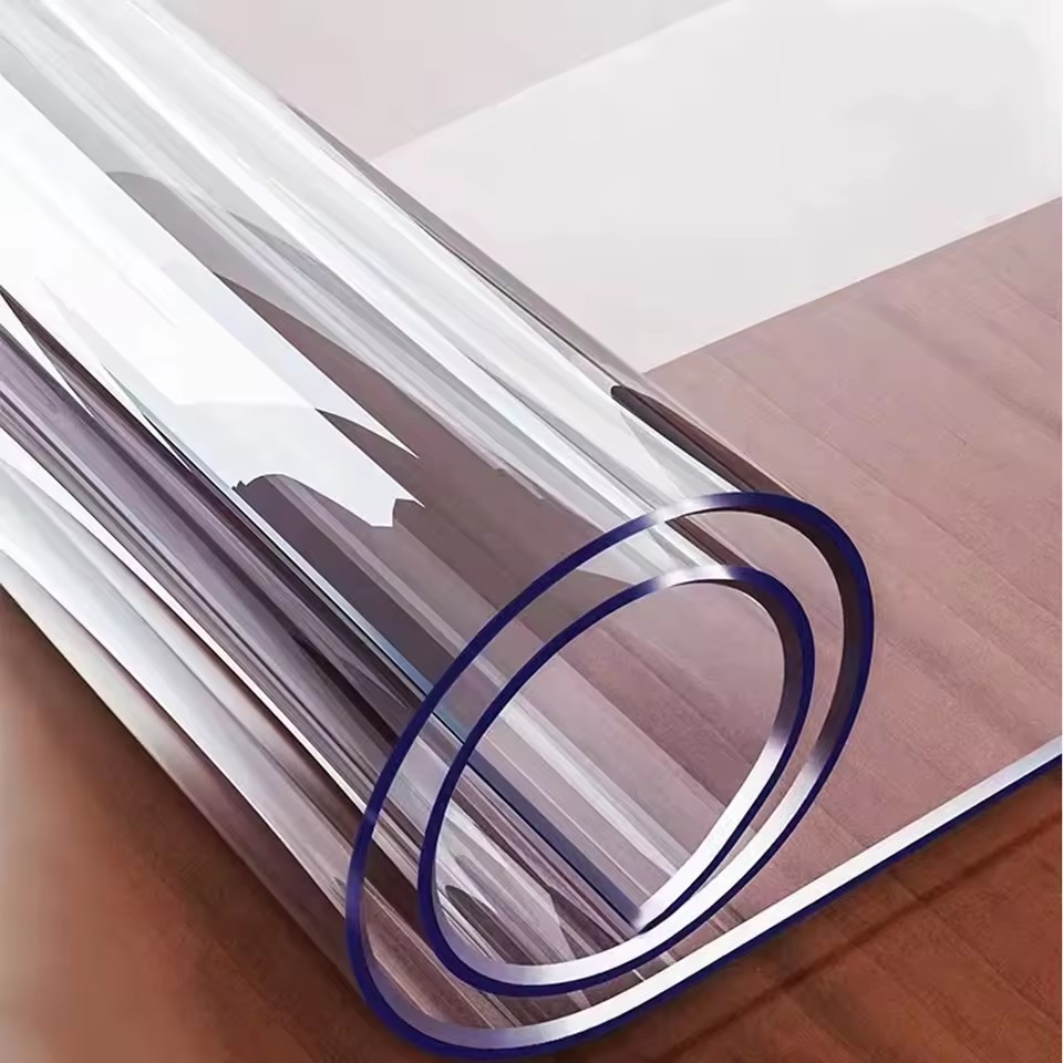 Soft Glass Tablecloth Transpar - Desk Setup Wallpaper incelemesi ve fiyatı