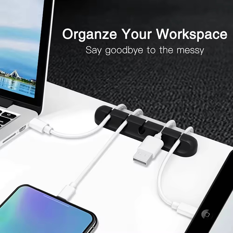 Silicone USB Cable Clip Winder - Desk Setup Cable Management incelemesi ve fiyatı