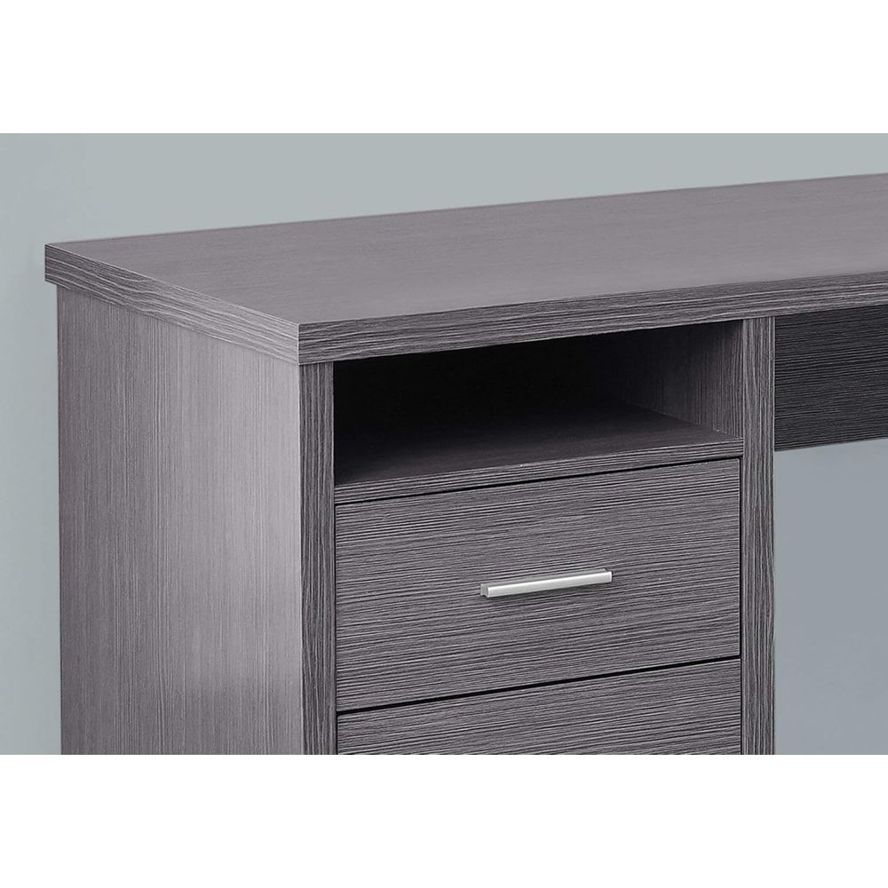 80 L-Shaped Home Office Desk w - Desk Setup Grey incelemesi ve fiyatı