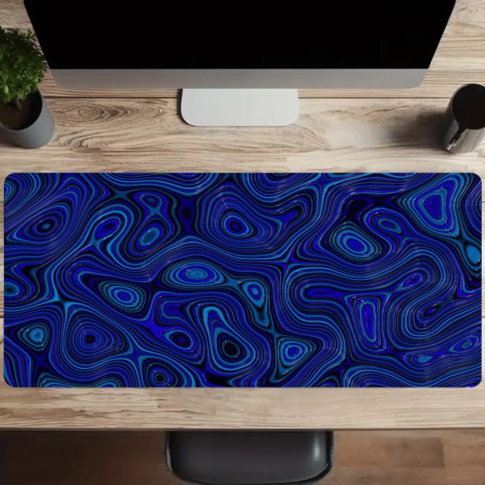 Abstract Blue Black Liquid Spe - Desk Setup Blue incelemesi ve fiyatı