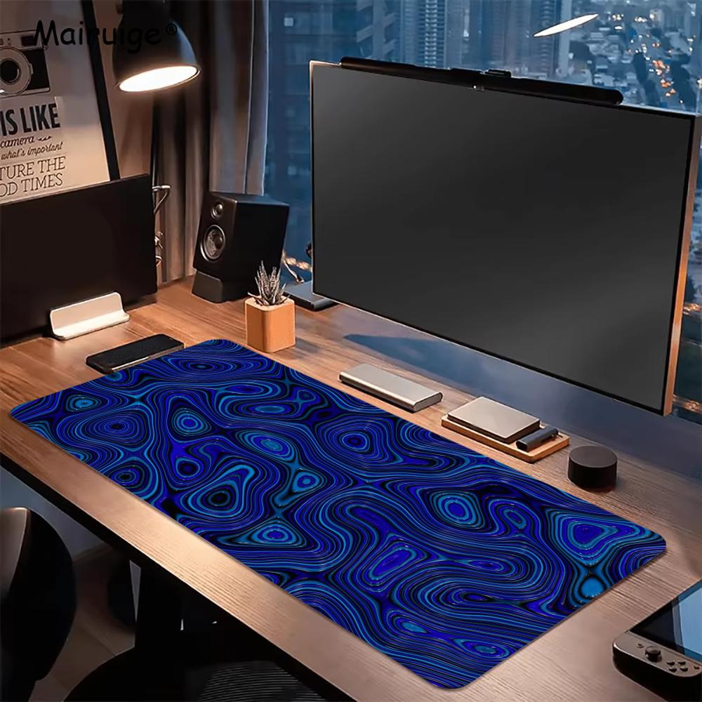 Abstract Blue Black Liquid Spe - Desk Setup Blue incelemesi ve fiyatı