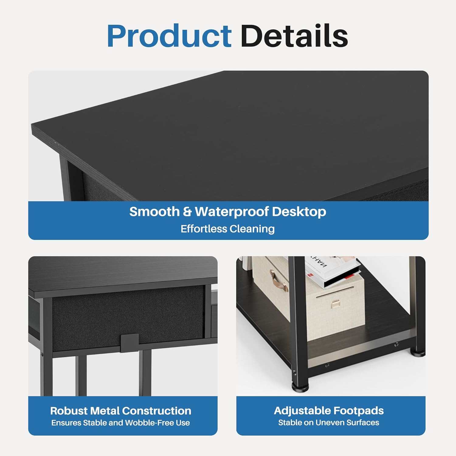 48-Inch Computer Desk with Fab - Desk Setup Small Space incelemesi ve fiyatı