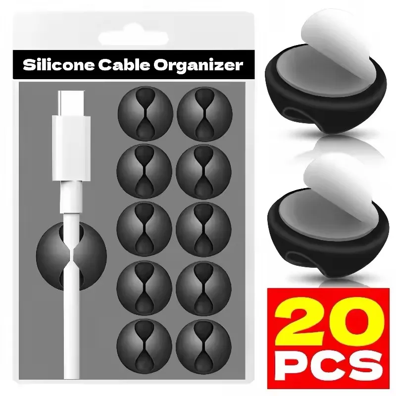 Cable Clips Phone Cord Holder  - Desk Setup Cable Management incelemesi ve fiyatı