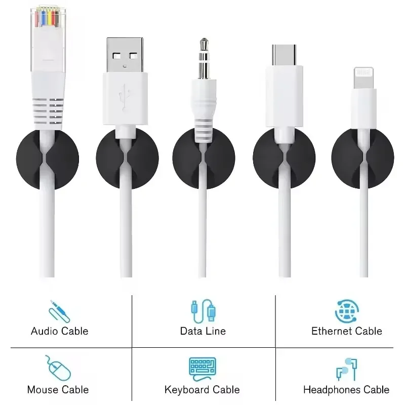 Cable Clips Phone Cord Holder  - Desk Setup Cable Management incelemesi ve fiyatı