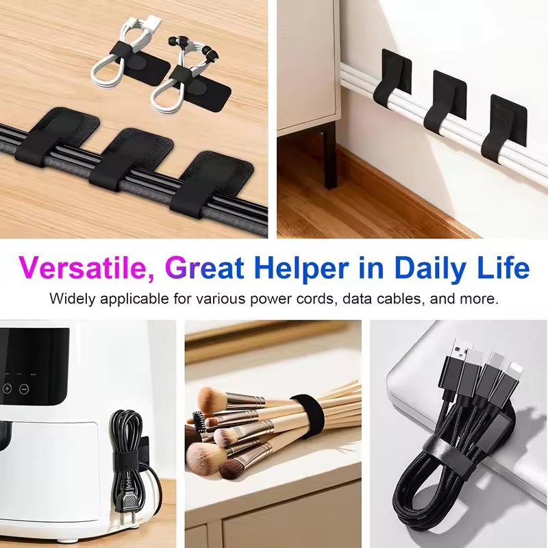 Adhesive Under Desk Cable Ties - Desk Setup Cable Management incelemesi ve fiyatı