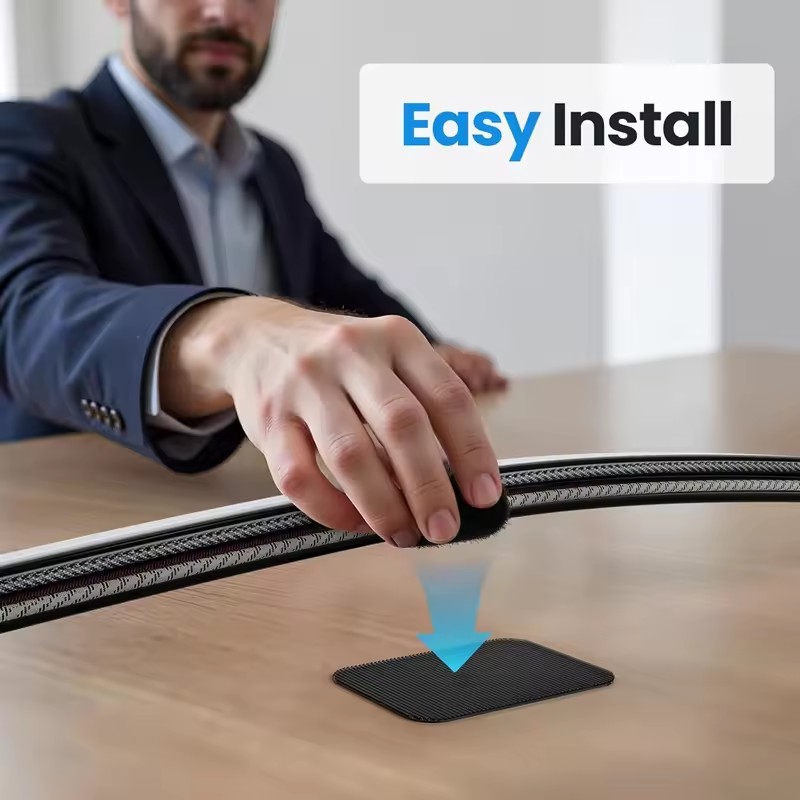 Adhesive Under Desk Cable Ties - Desk Setup Cable Management incelemesi ve fiyatı