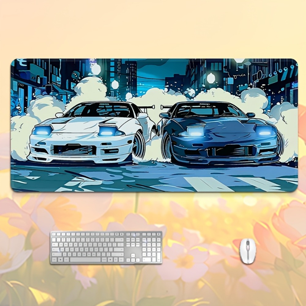 Anime Style Blue White Sports  - Desk Setup Blue incelemesi ve fiyatı