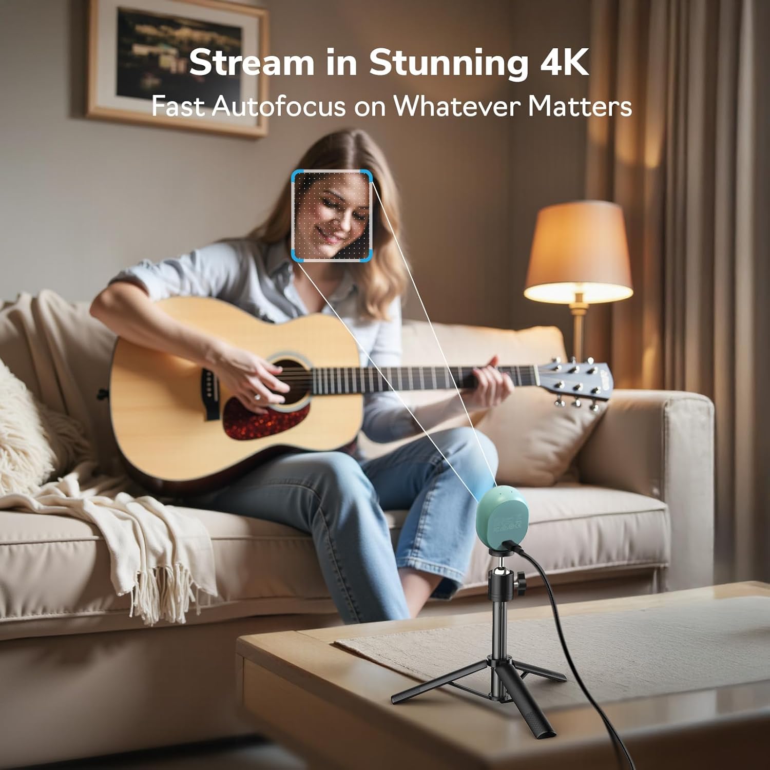 4K Webcam EMEET Dual-Camera AI - Desk Setup Ai incelemesi ve fiyatı