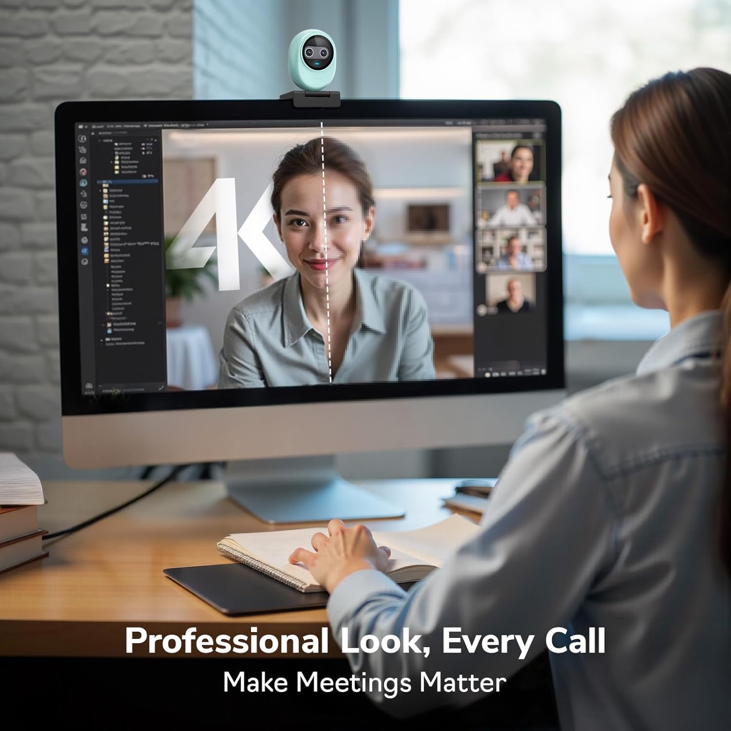 4K Webcam EMEET Dual-Camera AI - Desk Setup Ai incelemesi ve fiyatı