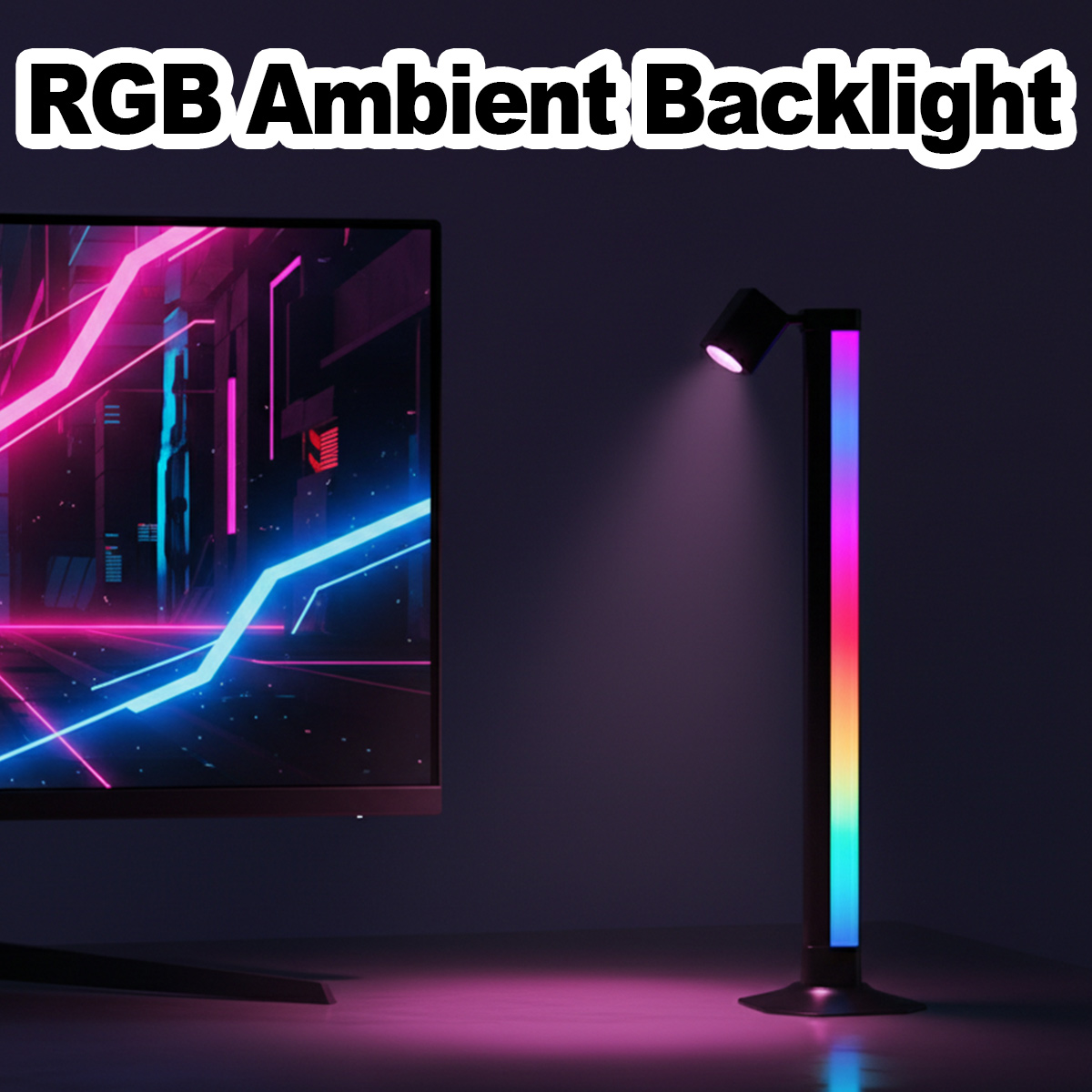 Smart Light Bar LED RGB Music  - Desk Setup For Gaming incelemesi ve fiyatı