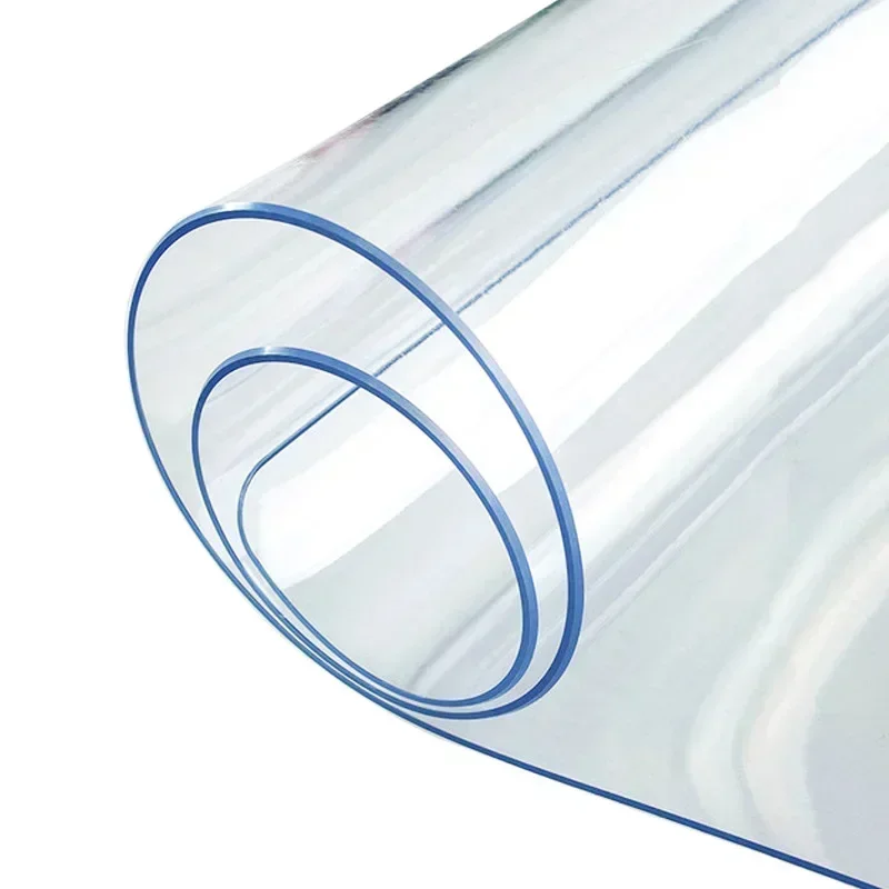 PVC Table Cloth Transparent Cl - Desk Setup Wallpaper incelemesi ve fiyatı